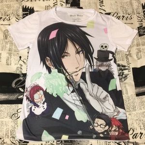 Black Butler Sebastian T-Shirt: Kuroshitsuji